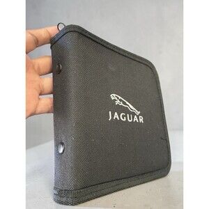 JAGUAR CD HOLDER STORAGE CASE XJR S X TYPE XJS XK8 XJ XF XJ40 X300 X308 XJ8